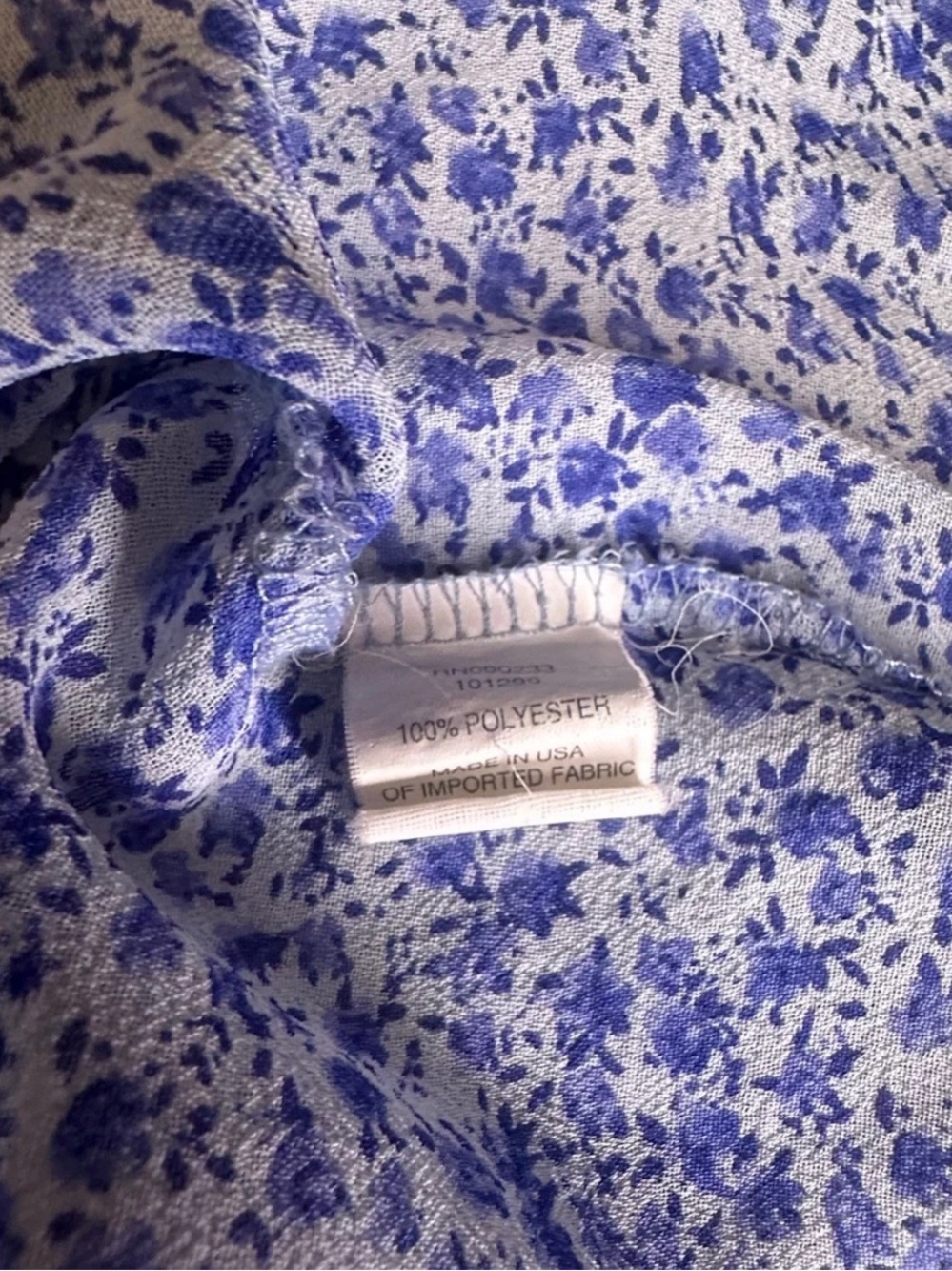 Eco-Friendly Modern Renewal Double Tie Top XS - Picture 3 of 4